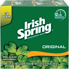 COLGATE PALMOLIVE 14177 3PACK IRISH SPRING SOAP       