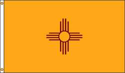 NYLGLO 143780 D3772 NEW MEXICO FLAG 5X8 FT NYLON