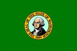 NYLGLO 145760 D3761 WASHINGTON STATE FLAG 3X5 FT