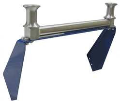 COXREELS 15362-28 ROLLER GUIDE,BOTTOM,3-WAY,17 5/8 IN