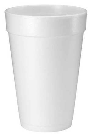DART CONTROLS 16J16 DRINK FOAM CUPS,WHITE,40 BAGS/CARTON