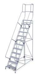 COTTERMAN 1712R2632A3E12B4W4C1P3 ROLLING LADDER HNDRL PLTFM 120 IN H