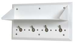 BESTCARE WH1824-SLPT BOOKSHELF ANTI-LIGATURE WHITE