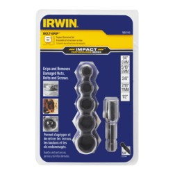 IRWIN 1859143 B/G SQ/DR W/HEX ADAP