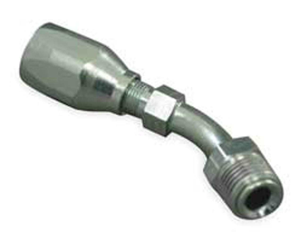 EATON 190371-4S FITTING 45 DEG 3/16 IN HOSE 7/16-24 SAE
