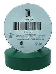 POWER FIRST 19N740 ELECTRICAL TAPE 3/4 X 66 FT 7 MIL GREEN