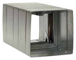 DAYTON 20CK14 FIRE DAMPER WITH SLEEVE STATIC VERTICAL