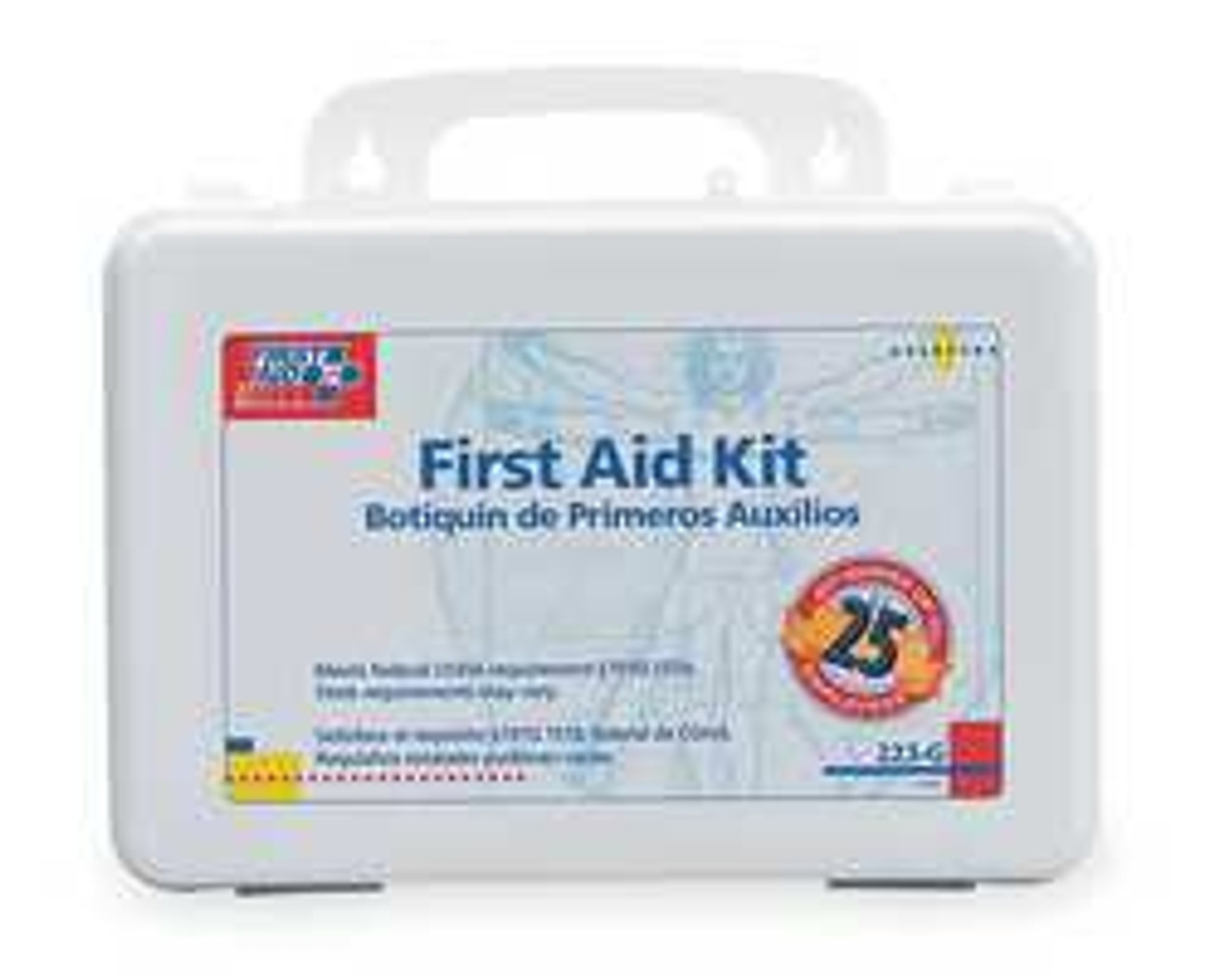 FIRST AID ONLY 223-G FIRST AID KIT BULK WHITE 25 PEOPLE