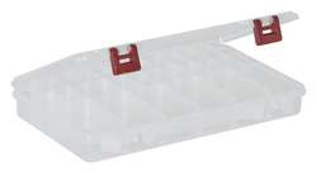 PLANO MOLDING 2-3750-02 COMPARTMENT BOX 4 TO 27 COMPARTMNT CLEAR