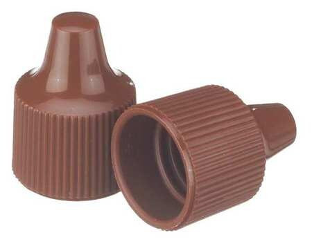 WHEATON INDUSTRIES INC. 242519 DROPPER TIP CAP PK 100