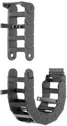 IGUS 27-10-063-0-1 CABLE CARRIER,MED,OPEN,OW4.57IN / 116MM