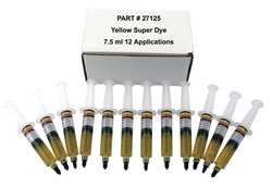 SUPERCOOL 27125 A/C DYE SYRINGES REFILLS