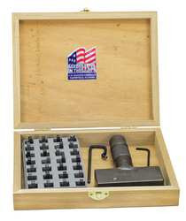 C.H. HANSON 27770 HAND STAMP KIT,STEEL,1/16",A-Z AND 0-9