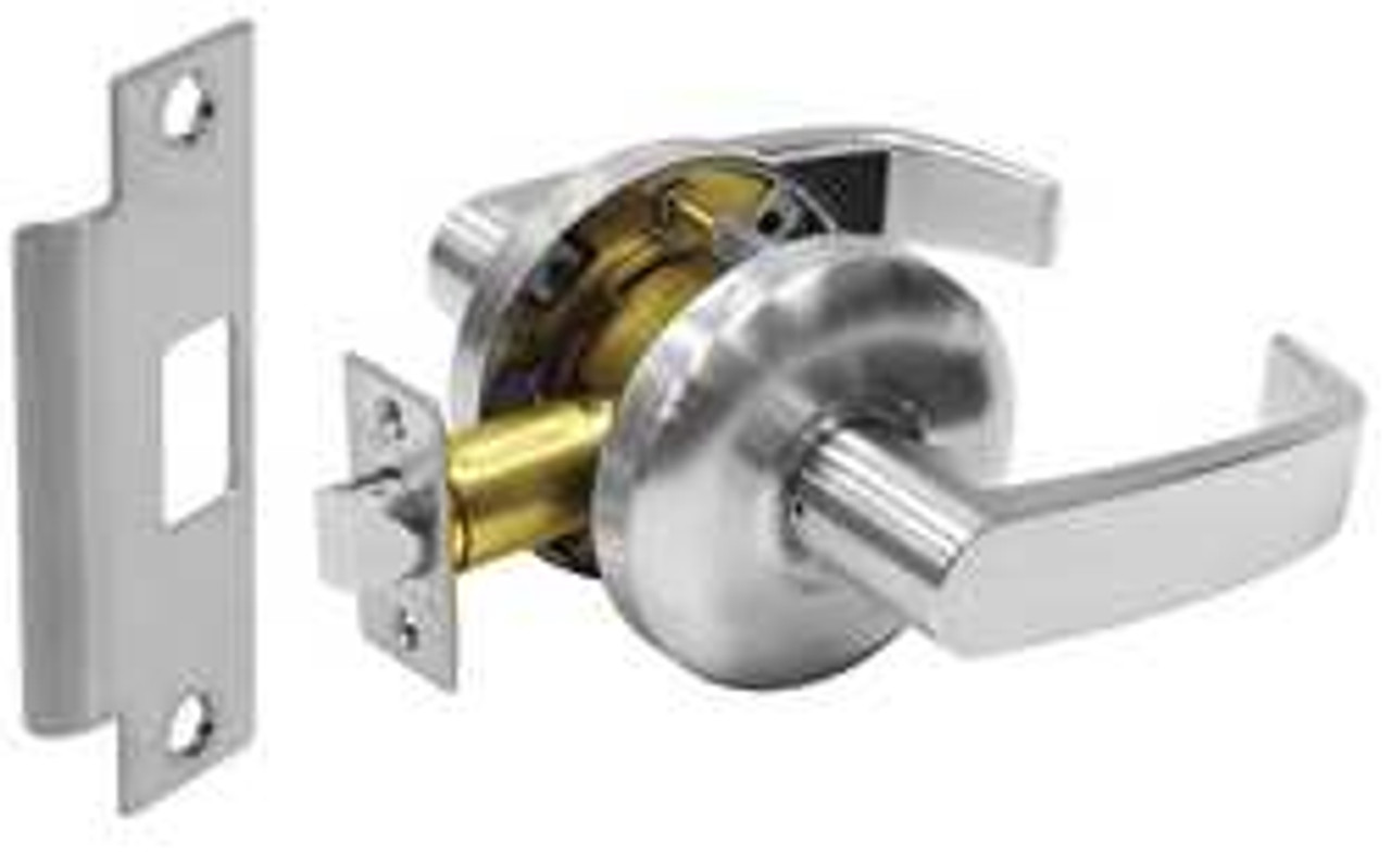 SARGENT 28-65U15 KL 26D GRADE 2 PASSAGE CYLINDRICAL LOCK, L LEVE
