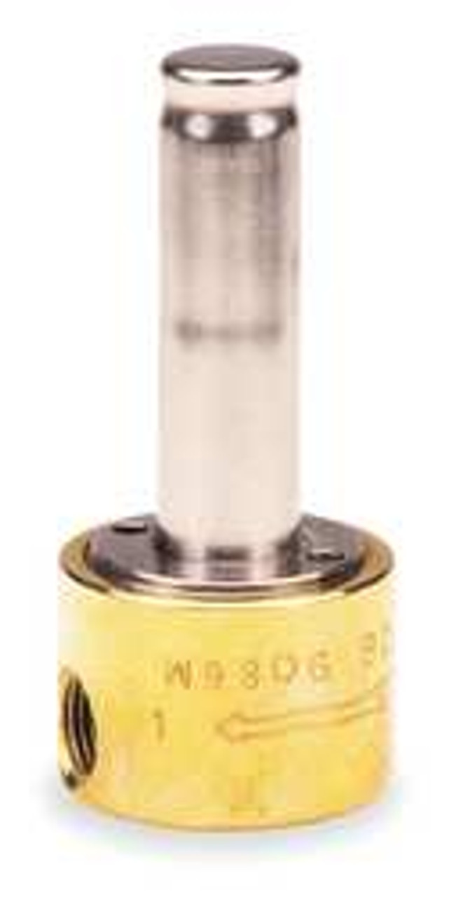 DAYTON 2CZZ4 SOLENOID VALVE LESS COIL 1/4 IN NC BRASS