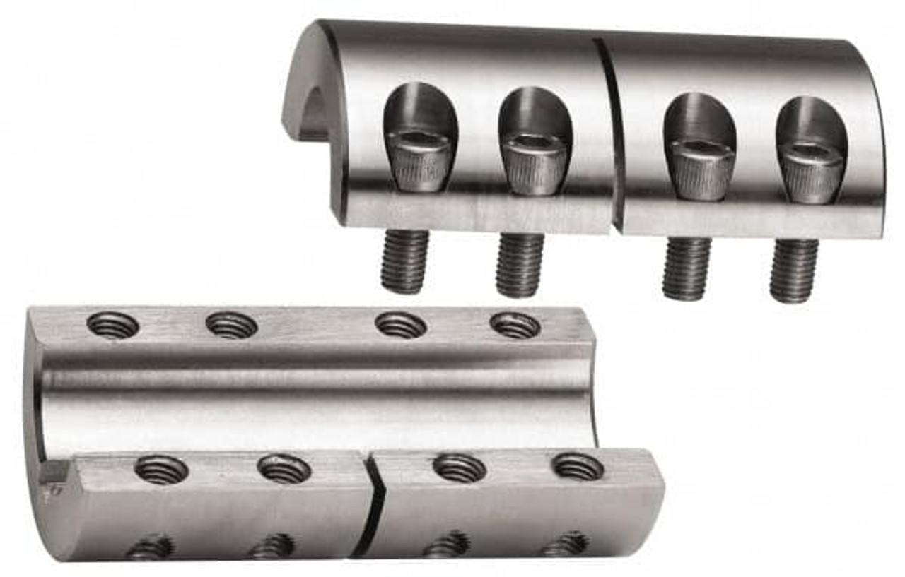 CLIMAX 2ISCC-100-075-S RIGID SHAFT COUPLING,CLAMP,2-1/16" L