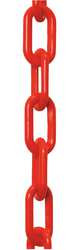MR. CHAIN 30005-50 PLASTIC CHAIN 1-1/2 IN X 50 FT RED