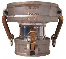 DIXON VALVE  COUPLING 3040-DD-AL SPOOL COUPLER 3 X 4 IN 100 PSI ALUMINUM