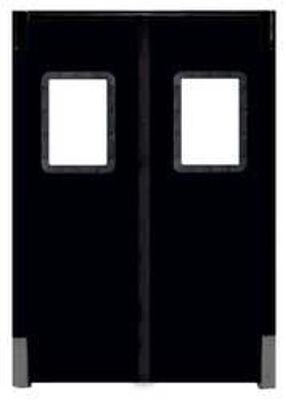 CHASE 3084RBLA H1814 SWINGING DOOR 7 X 2.5 FT BLACK