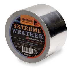 NASHUA 330X-6JD45 ALL WEATHER FOIL TAPE 72MM X 46M SILVER