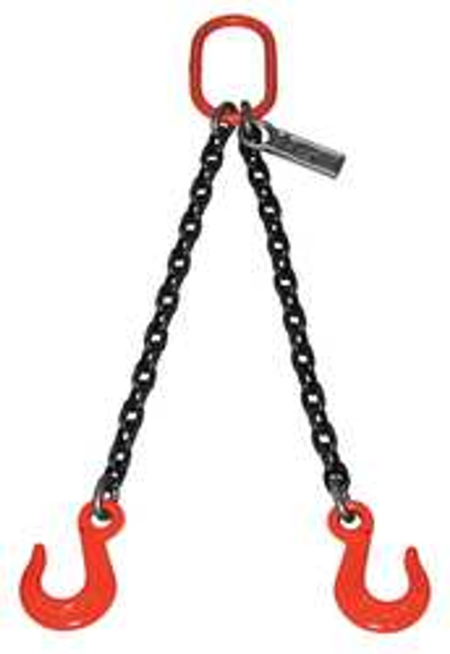LIFT-ALL 34DOSW10X12 CHAIN SLING DBL LEG 61100 LB 3/4IN 12FT