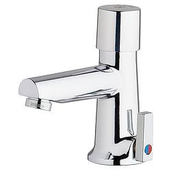 CHICAGO FAUCETS 3502-E2805ABCP METERING FAUCET METERING 0.5 GPM DECK