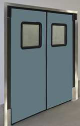 CHASE 3684RXHDMGR H1818 SWINGING DOOR 7 X 3 FT METALLIC GR