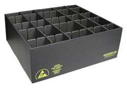 PROTEKTIVE PAK 38701 DIVIDER BOX,BLACK,CARDBOARD,18