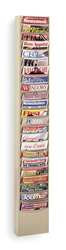 DURHAM MFG CO 401-75 23 POCKET VERTCAL LITERATURE RACK - TAN