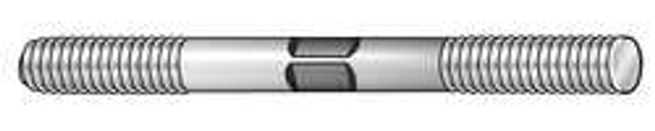 TE-CO 40901 3/4-10 3" OAL EQUAL DOUBLE THREADED STUD