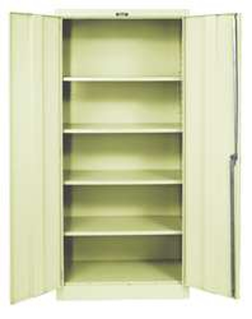 HALLOWELL 425S24A-PT STORAGE CABINET,72"X48"X24",TAN,4SHLV