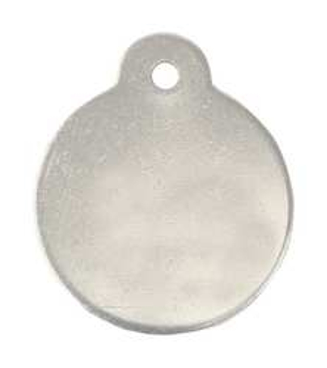 C.H. HANSON 43193 BLANK TAG,SS,1IN H,1IN W,SILVER,PK10