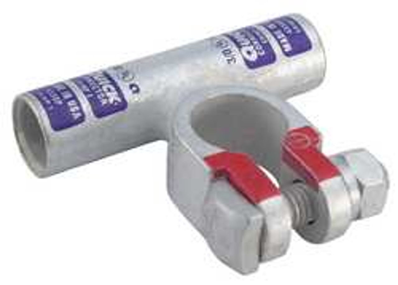 FUSION 4330P BATTERY TERMINAL FLAG 3/0 GA. PURPLE POS