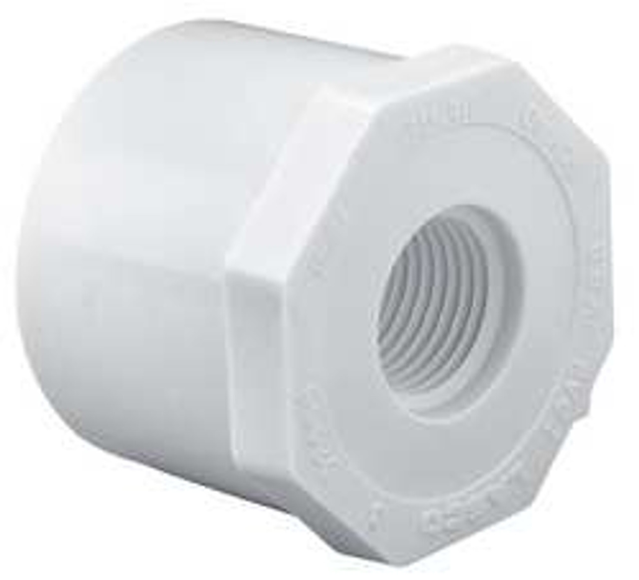 LASCO 438210 REDUCER BUSHING 1-1/2X3/4IN SPIGOT X FPT