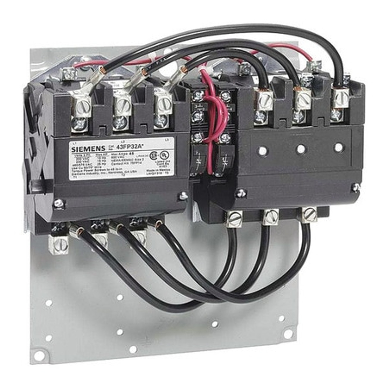 SIEMENS 43GP32AG H3798 CONTACTOR NEMA 240VAC 3P 60A