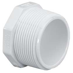 LASCO 450012 THREADED PLUG 1-1/4 IN MPT