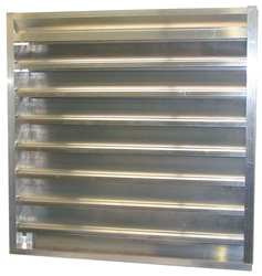 DAYTON 45C673 COMBINATION LOUVER DAMPER 54X54