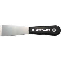 WESTWARD 46A912 PUTTY KNIFE STIFF FULL TANG 1.5X3.625 IN