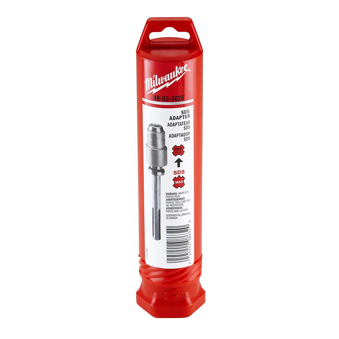 MILWAUKEE ELECTRIC TOOLS 48-03-3025 SDS MAX TO SDS PLUS BIT ADAPTER