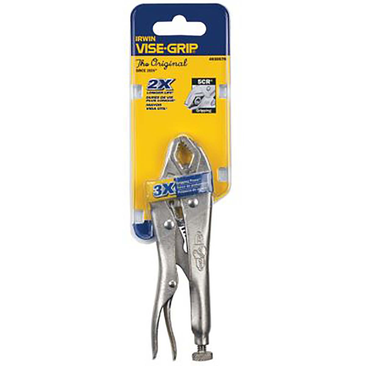 IRWIN 4935579 5" OAL CURVED JAW LOCKING PLIERS