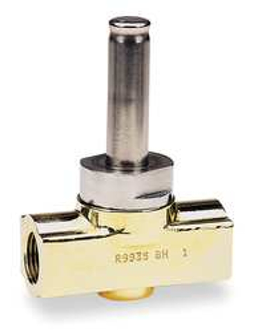 DAYTON 4A699 SOLENOID VALVE LESS COIL 3/8 IN NC BRASS