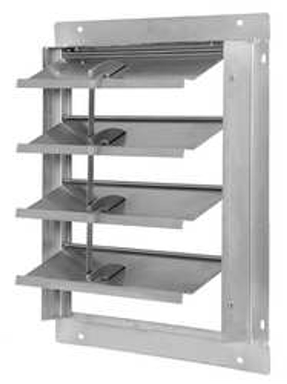 DAYTON 4FZJ5 EXHAUST SHUTTER FITS FAN DIA 16 IN SS DAYTON 4FZJ5 EXHAUST SHUTTER FITS FAN DIA 16 IN SS