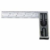 L.S. STARRETT 50109 13A 4" DOUBLE SQUARE W/GRADUATED BLADE