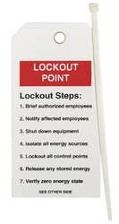 BRADY SPC ABSORBENTS 50194 SAFETY & FACILITY TAGS; MESSAGE TYPE: LO