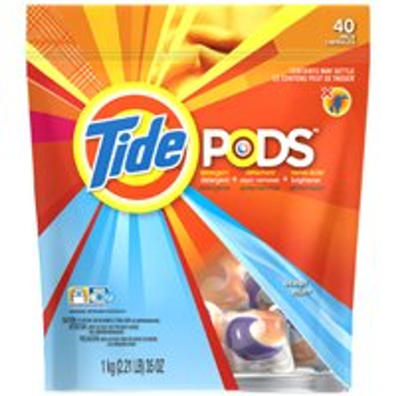 PROCTER & GAMBLE 89258 DETERGENT LAUNDRY POD 35 CT   