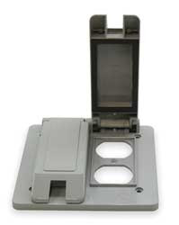 CANTEX 5133347 WEATHERPROOF COVER,HORIZONTAL,PVC