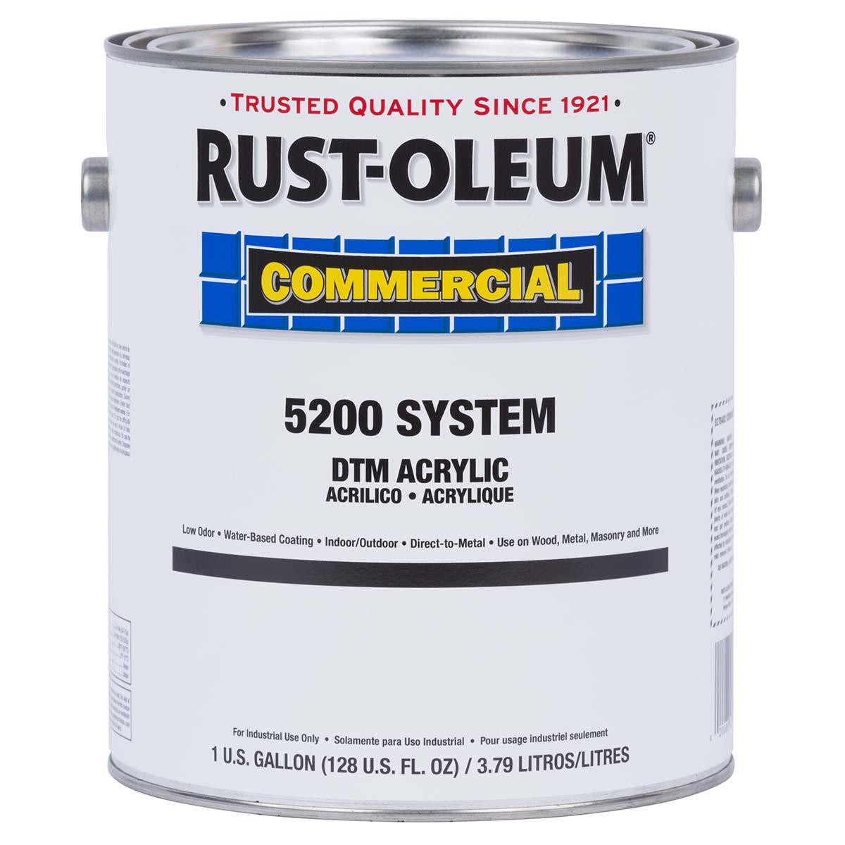 RUST-OLEUM 5212418 1 GAL DEEP FLAT FLAT FINISH ACRYLIC ENAM