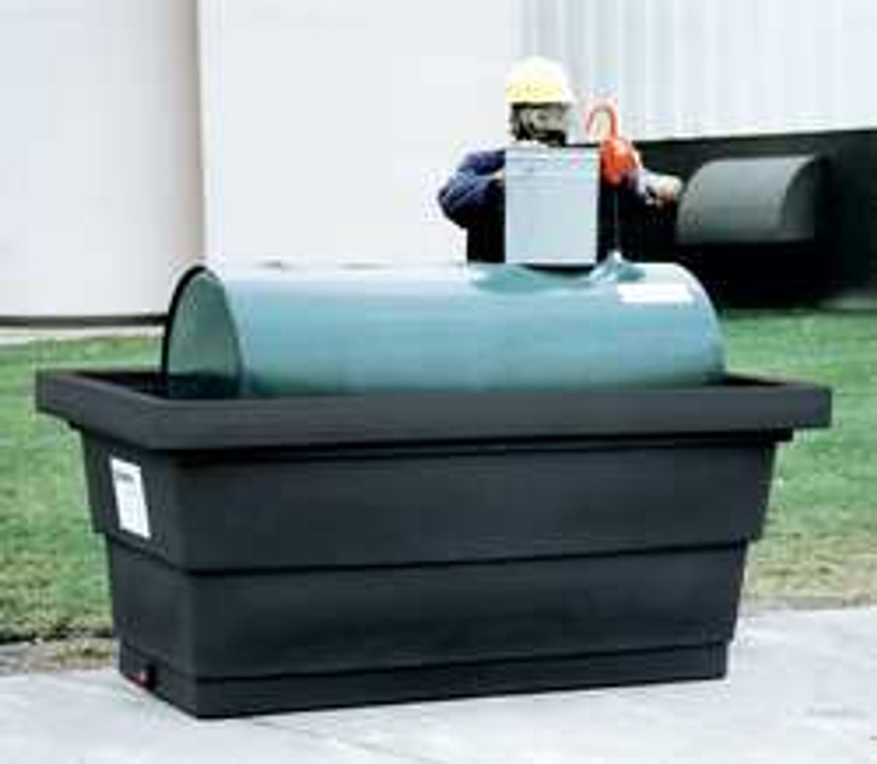 ENPAC 5275-BK TANK CONTAINMENT UNIT 34-1/2 IN H BLACK
