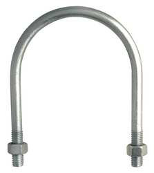 CHICAGO HARDWARE 53113 9 U-BOLT ROUND LOW STEEL 1/2-13