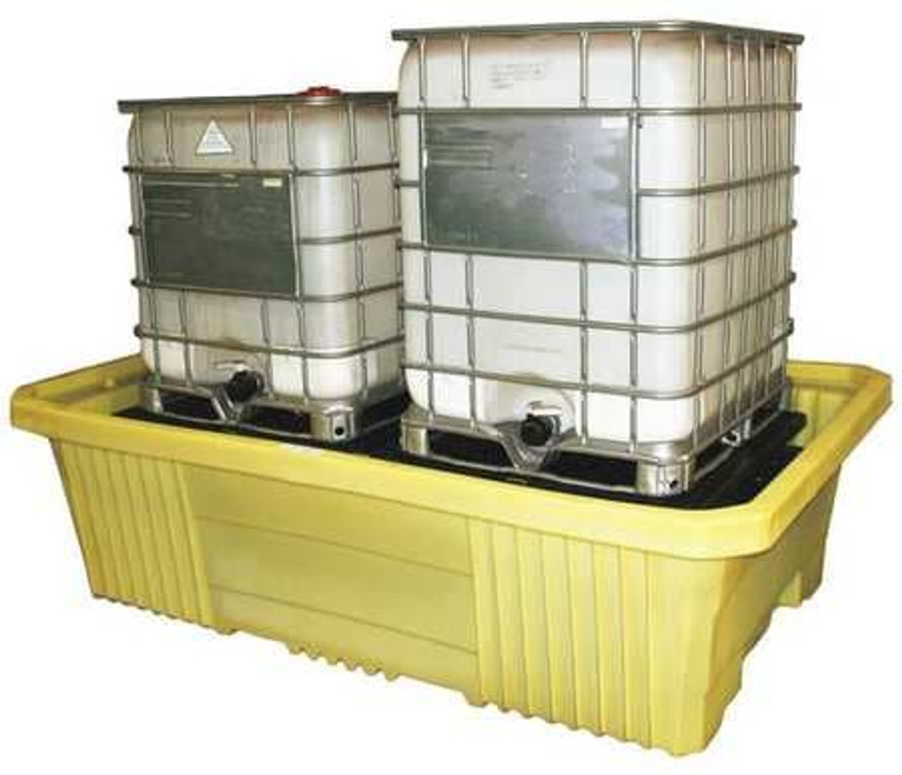 ENPAC 5480-YE-D IBC CONTAINMENT UNIT WITH DRAIN YELLOW